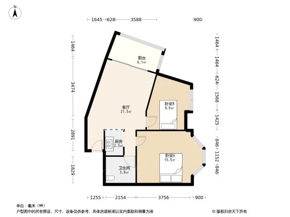 泰晤士小镇公寓户型图