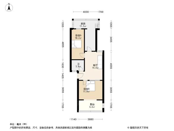 幸海里户型图