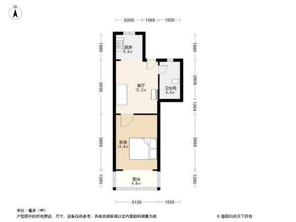 纪念一小区户型图