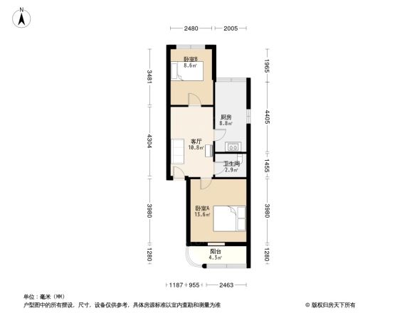 幸海里户型图