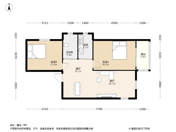 纪念一小区户型图