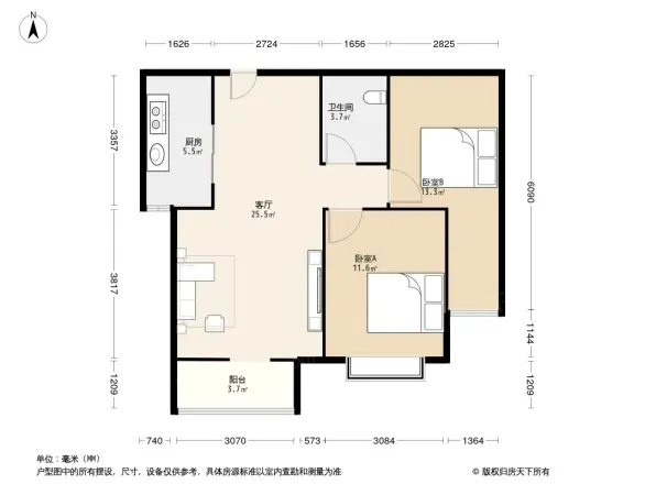 金域蓝湾户型图