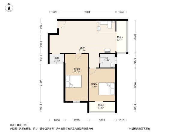 蓝郡名邸户型图