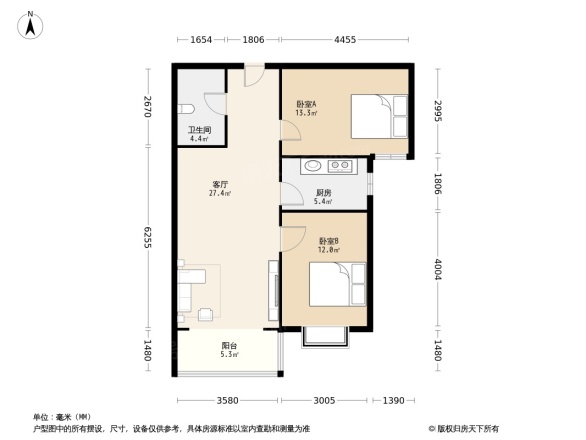 天滋嘉鲤商住楼户型图