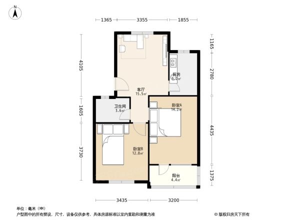 南苑四村户型图