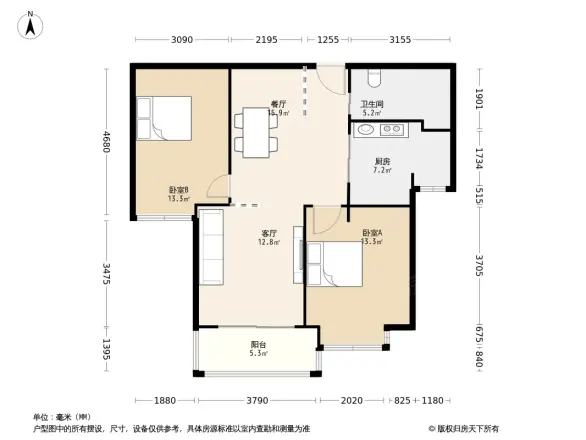 莱英北郡户型图