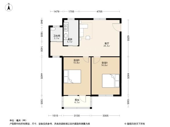 南苑四村户型图