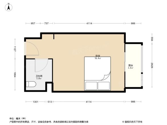 德顺苑户型图