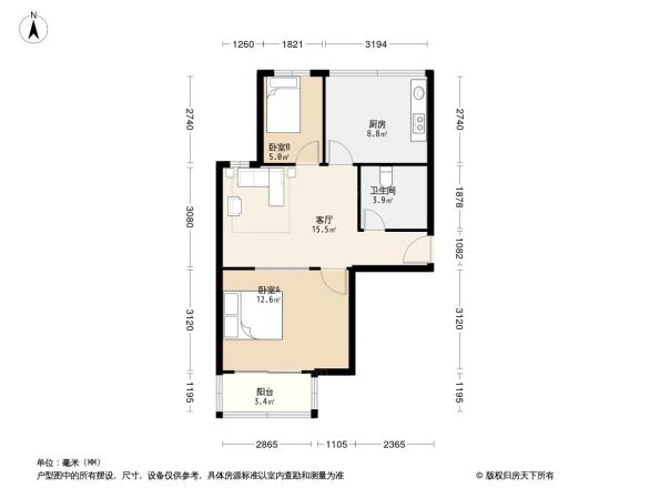 锦绣山庄户型图