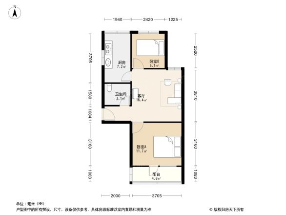 锦绣山庄户型图