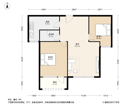 天马相城四期户型图