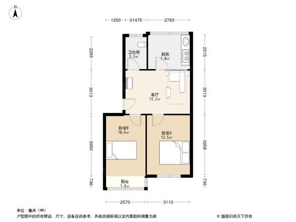 金胜小区户型图