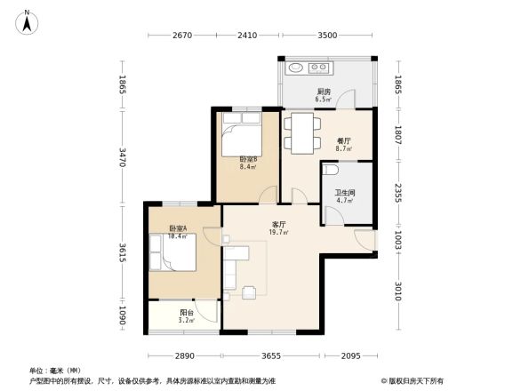 姜家庄小区户型图