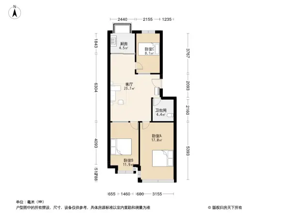 龙门佳苑户型图