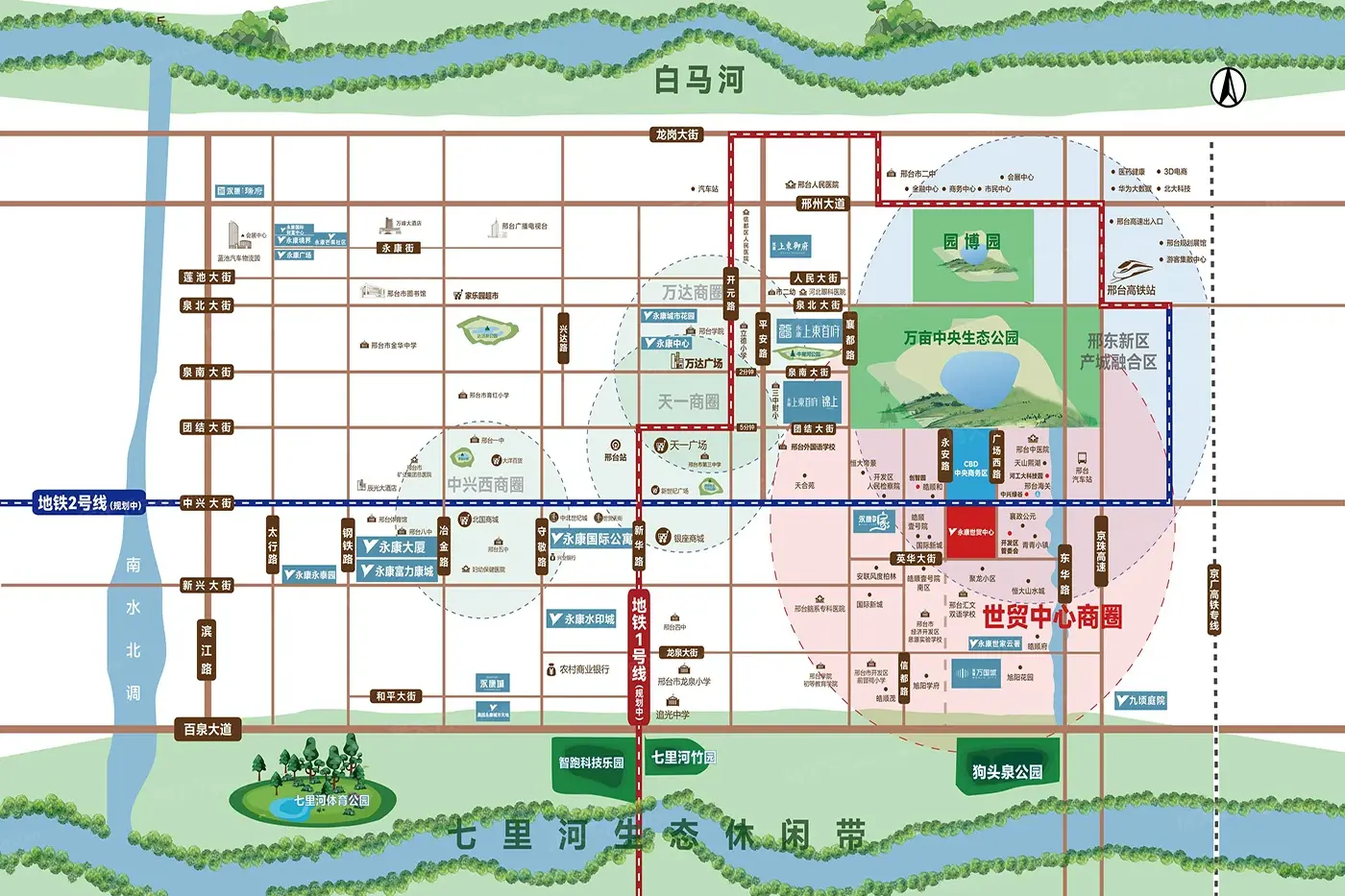 永康世贸中心交通图