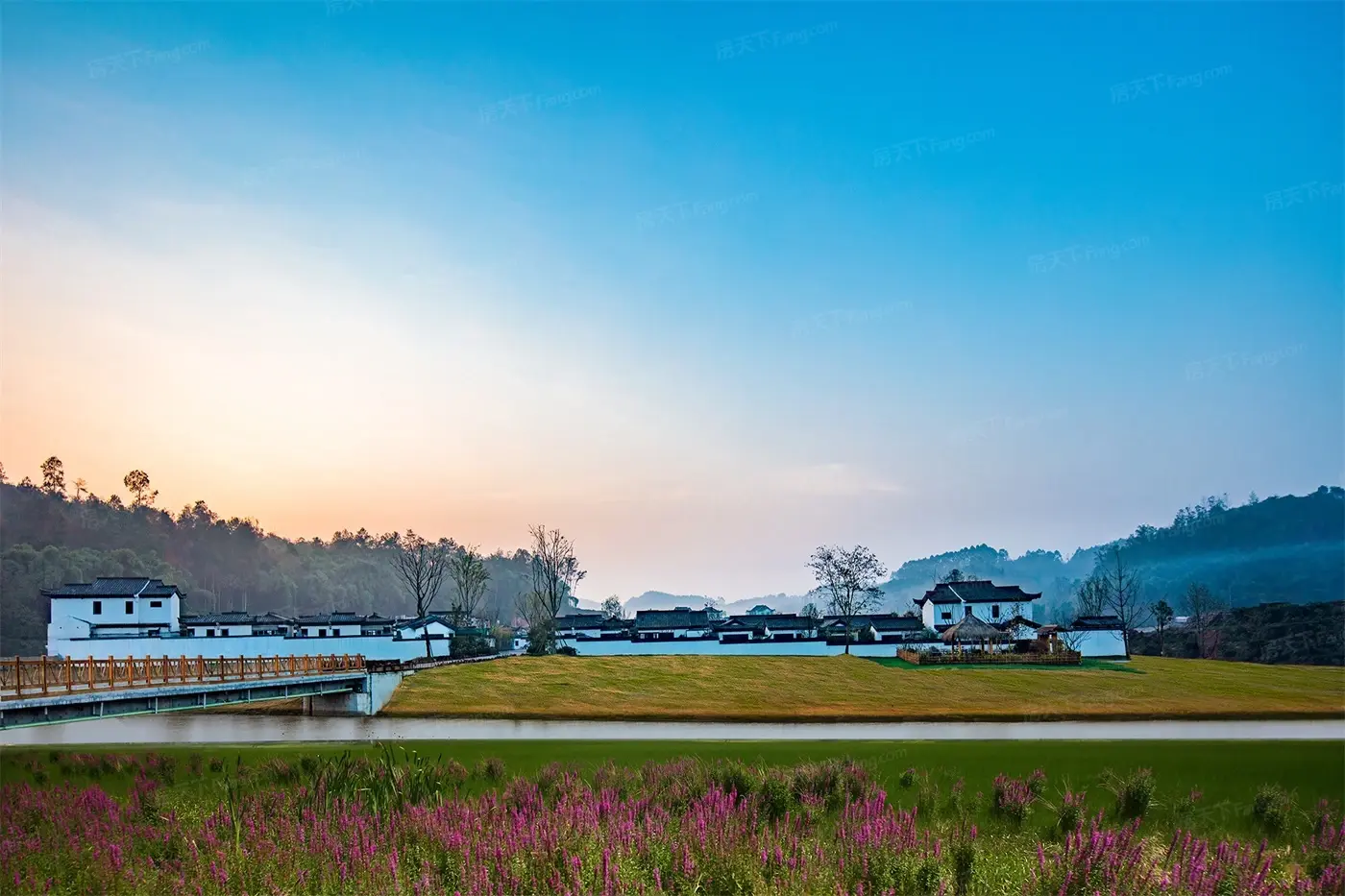 云上旅游度假区实景图