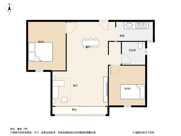 新里·维多利亚公馆户型图