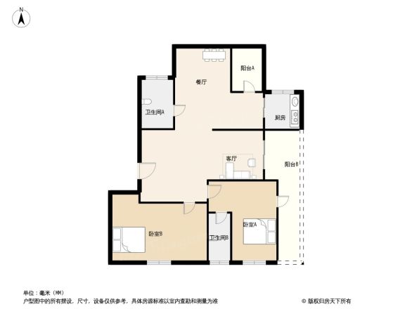 三江国际花园户型图