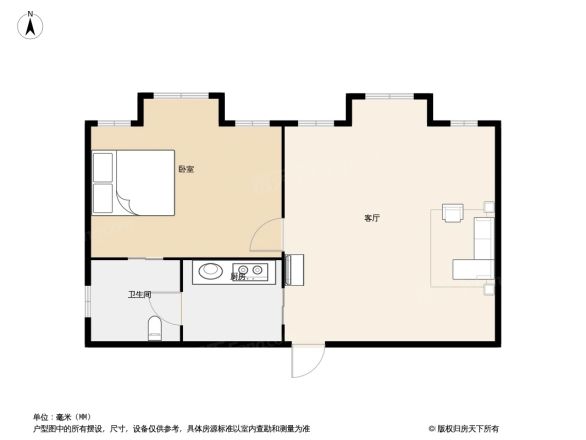 申华大厦户型图