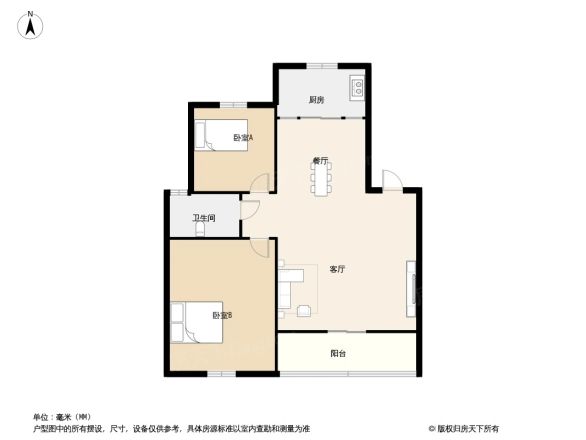申华翡翠城户型图