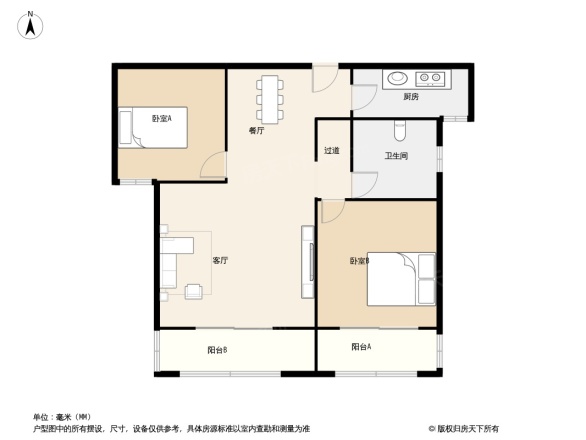 新里西斯莱公馆户型图