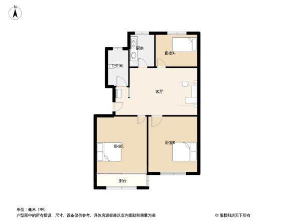 瑞慈花园户型图