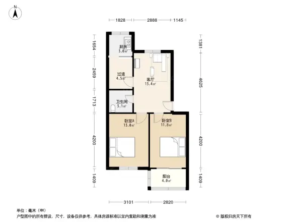 朔方小区户型图