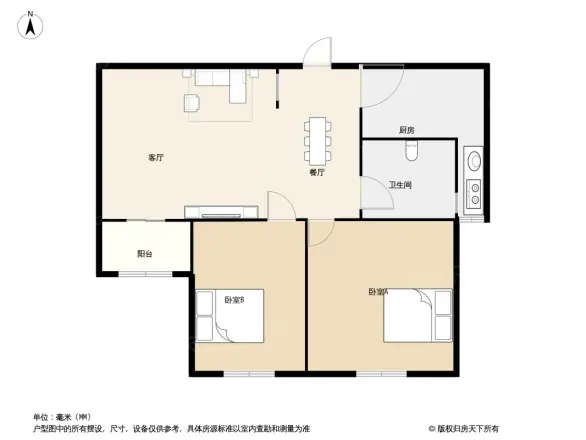 奥林晴园户型图