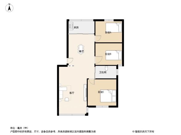 金发兴园户型图