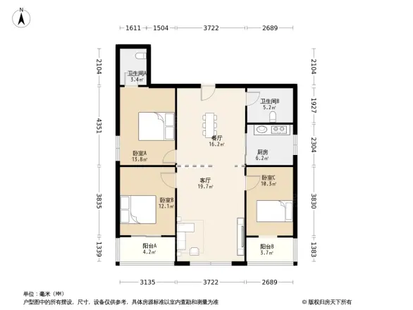 嘉禾芙蓉园户型图