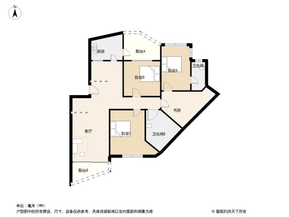 南辉花园户型图