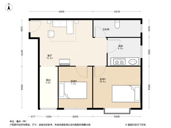 七里香堤户型图