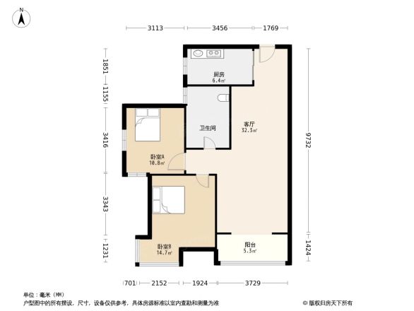亚太花园户型图