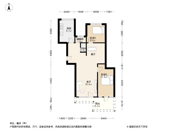 清水苑户型图