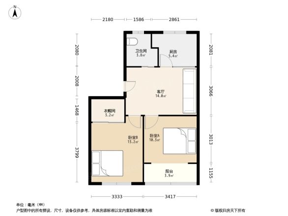 西环二村户型图