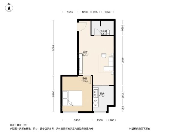 花半里东区户型图