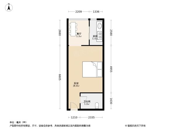 金阳光居易户型图