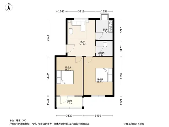 华淮小区户型图