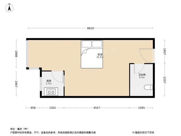 福泽门户型图