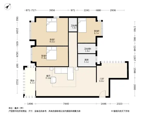 爱琴湾户型图
