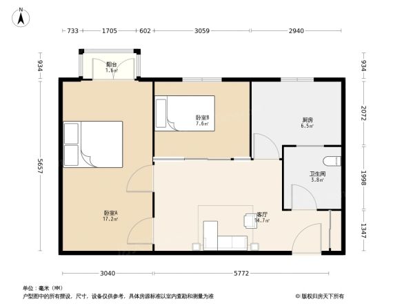 甘家口8号院户型图