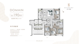 万科·天琴湾3室2厅1厨2卫建面189.00㎡