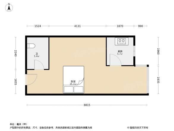 福泽门户型图