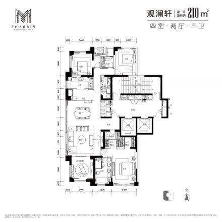 万科大都会1号