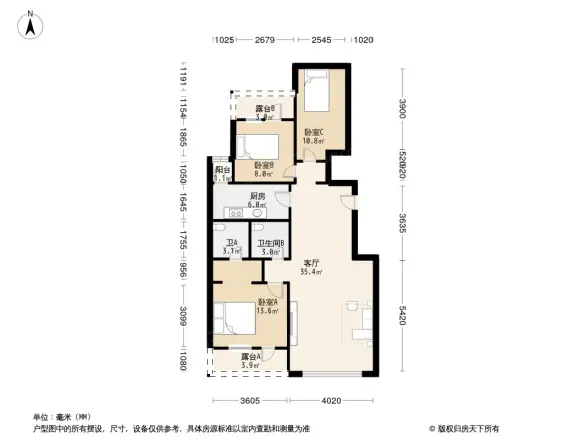 富力盛悦居户型图