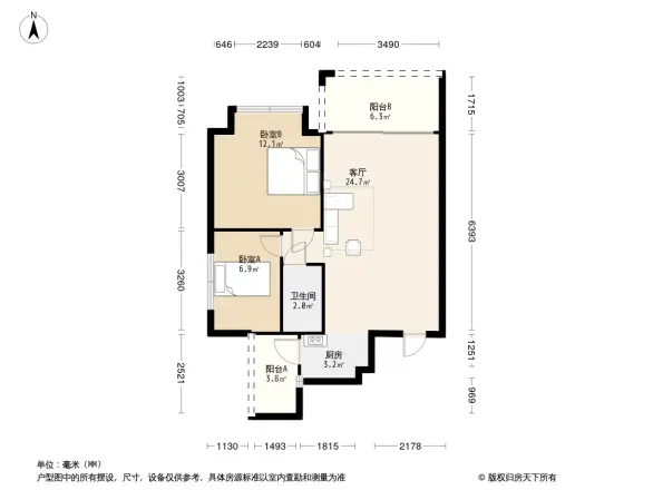 爱琴湾户型图