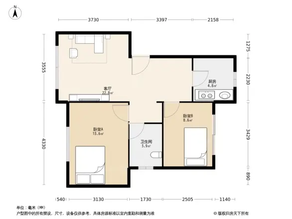 玉兰园户型图