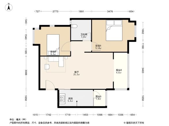 锦丽华庭户型图