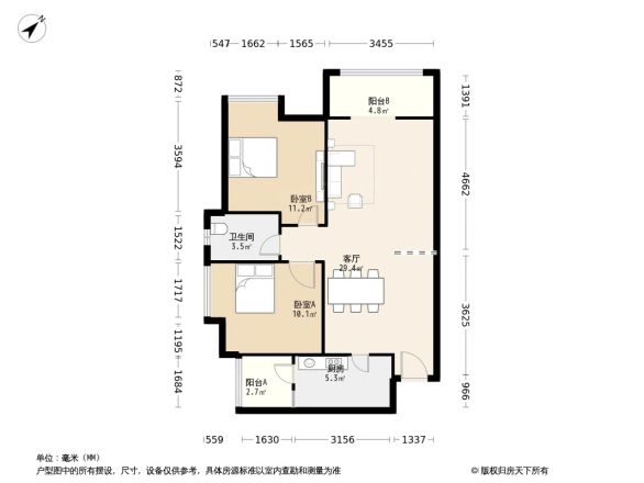 新光华府户型图