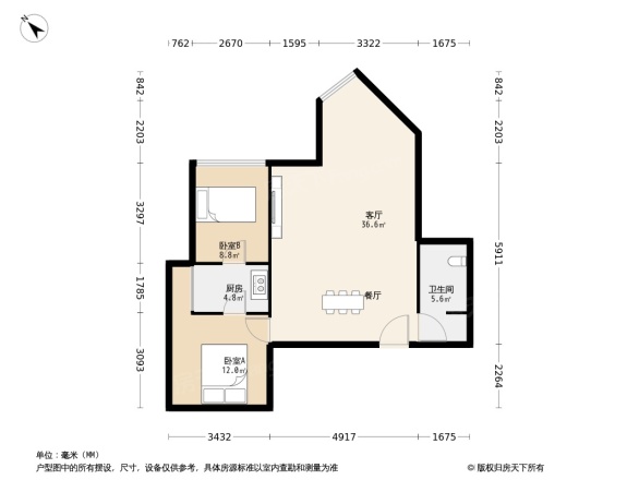 格林尚元丽舍户型图